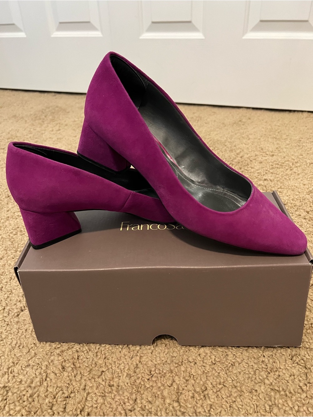 Franco Sarto Jesslyn Raspberry Pumps